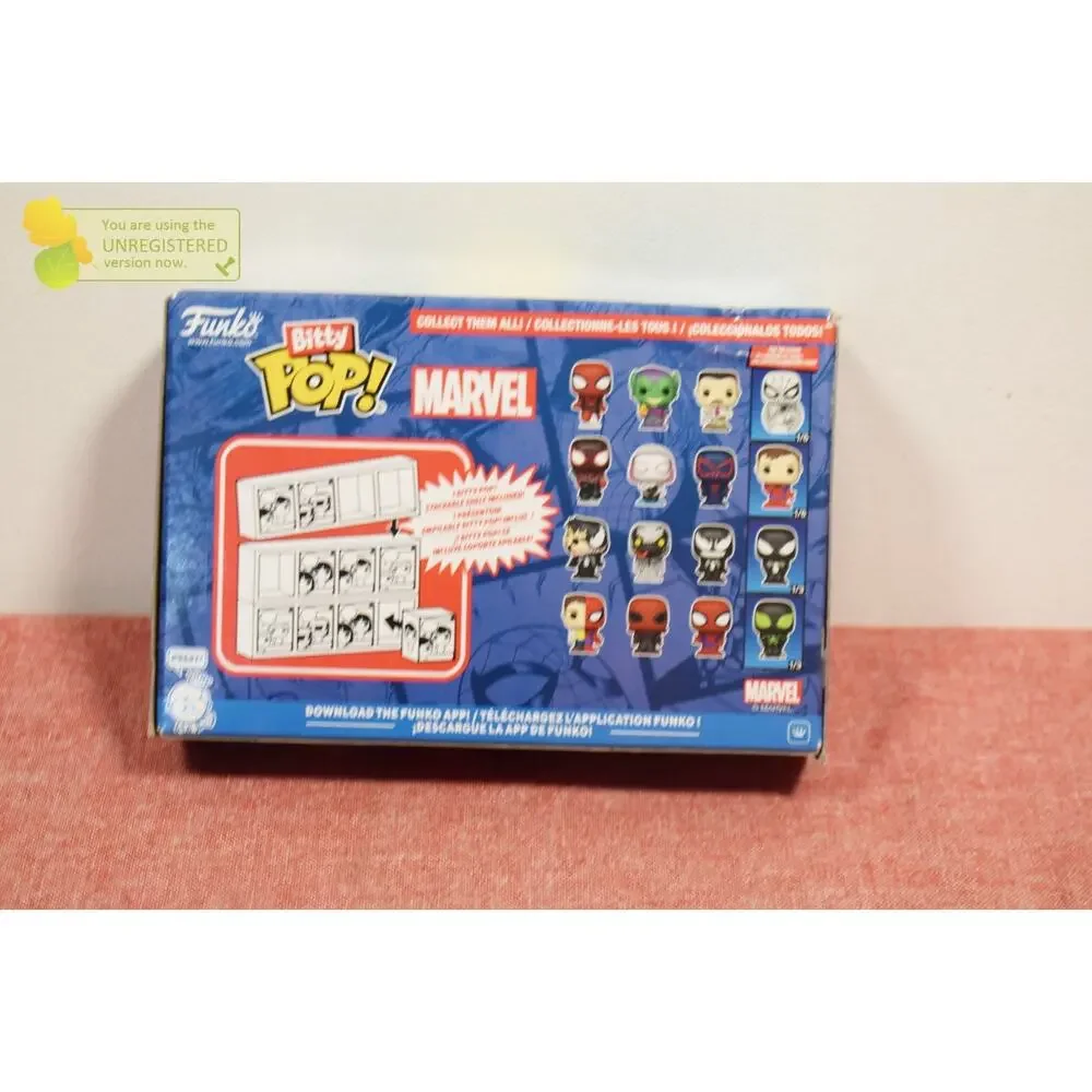 Funko Bitty POP! Spider-Man Miles Morales Figures 4pk